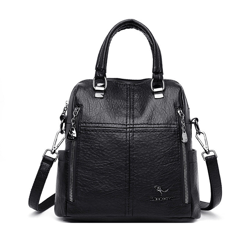 Adiffu Fashion Multi-Functional Backpack Handbag Single Shoulder Crossbody Bag