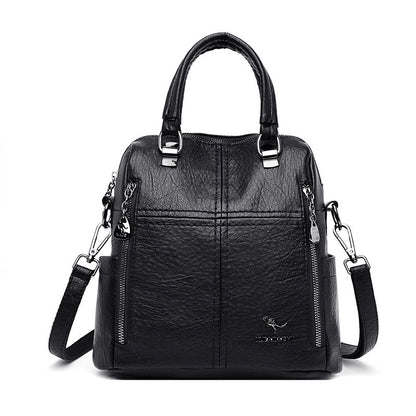 Adiffu Fashion Multi-Functional Backpack Handbag Single Shoulder Crossbody Bag