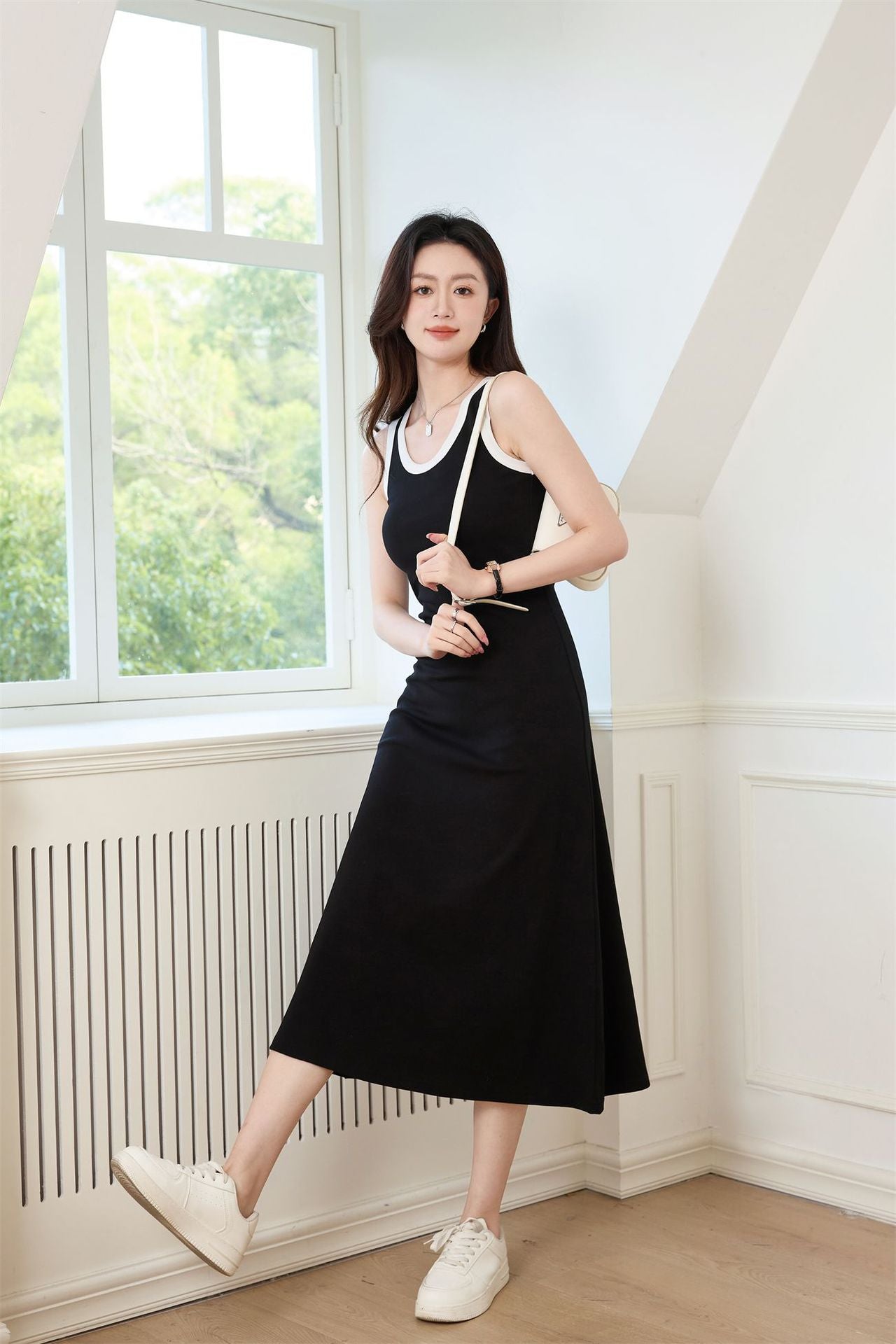 Summer Casual Vest Dress