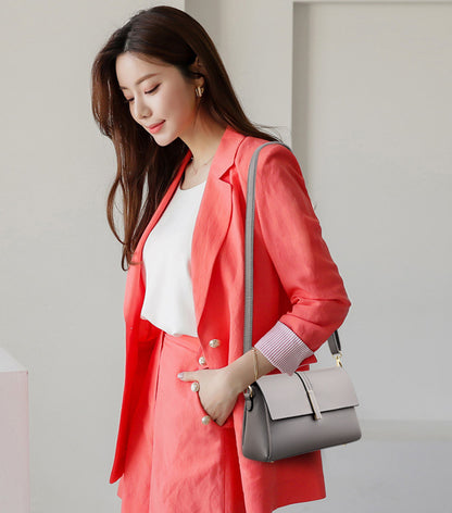 Soft Leather Crossbody Bag
