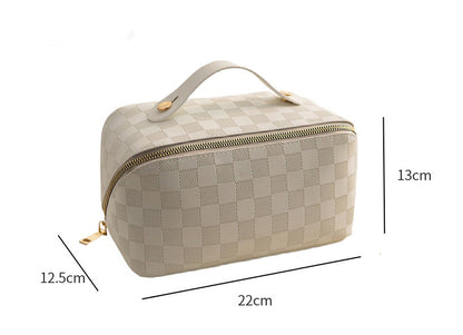 Adiffu Large Capacity Portable Travel Makeup Bag Storage Bag