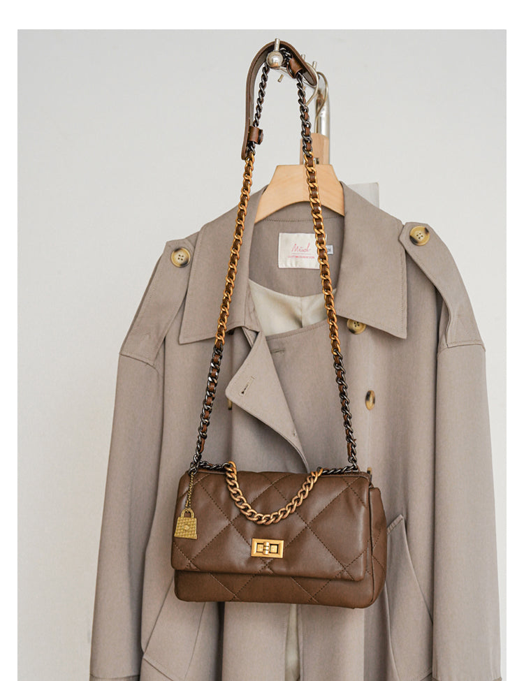 Adiffu Elegant Soft Leather Crossbody Tote