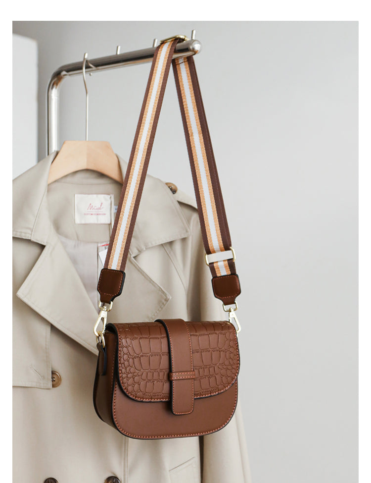 Trendy Saddle Crossbody Bag