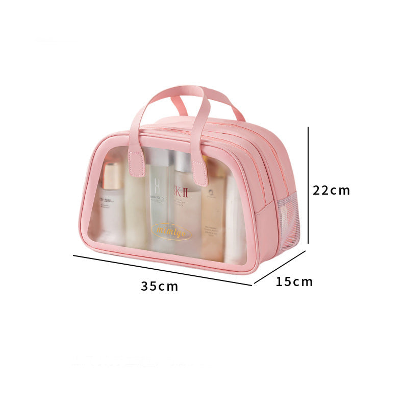 Adiffu Dry And Wet Separation Toiletry Bag Portable Makeup Bag Swimming Fitness Outdoor Travel Storage Bag