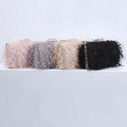 Adiffu Tassel Evening Bag