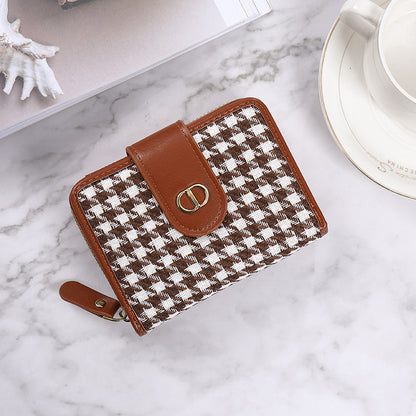Adiffu Short Multi-Card Wallet For Women