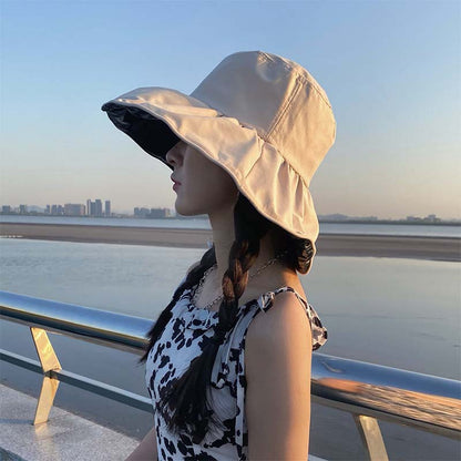 Adiffu Summer Collapsible Sun Helmet