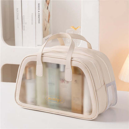 Adiffu Dry And Wet Separation Toiletry Bag Portable Makeup Bag Swimming Fitness Outdoor Travel Storage Bag