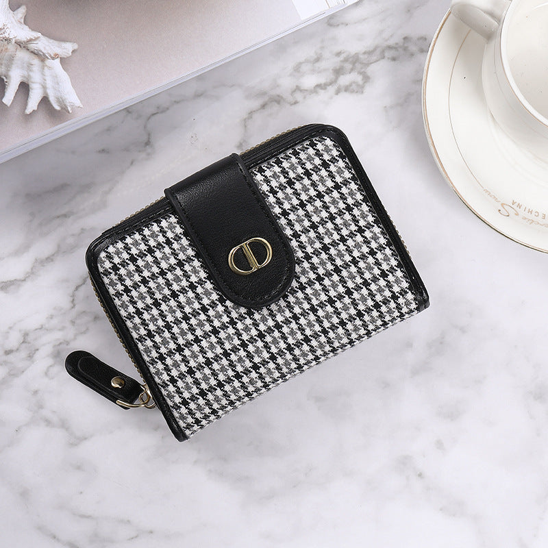 Adiffu Short Multi-Card Wallet For Women
