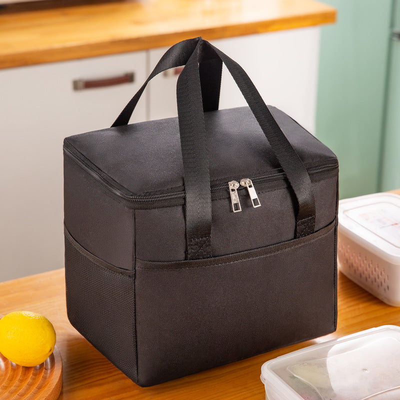 Large Insulated Bag Waterproof Portable Bento Bag Ice Bag Thickened Large Lunch Box Bag Picnic Bag