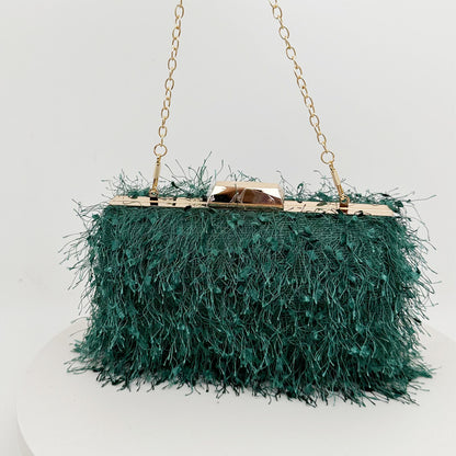 Adiffu Tassel Evening Bag