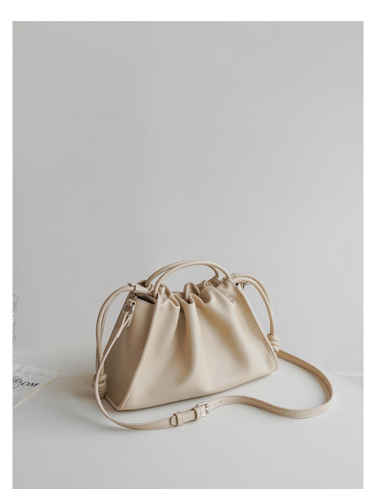 Soft Leather French Crossbody Bag
