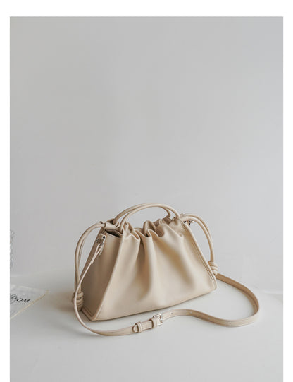 Soft Leather French Crossbody Bag