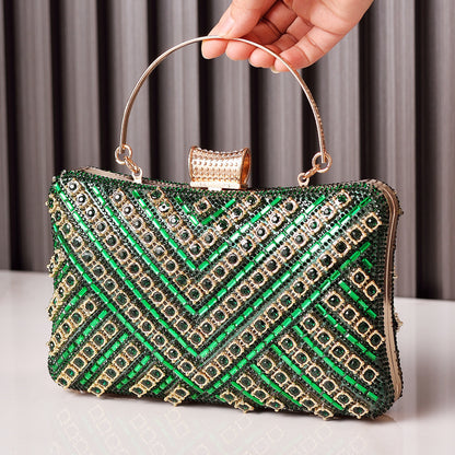 Adiffu Fashion Rhinestone Bag