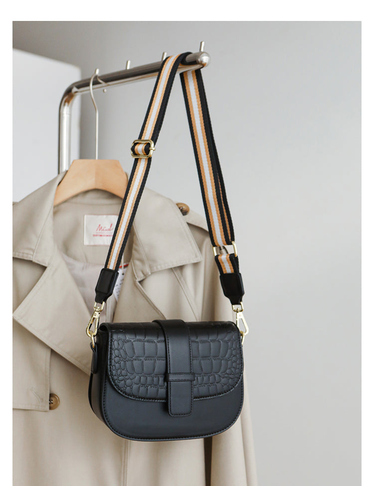 Trendy Saddle Crossbody Bag