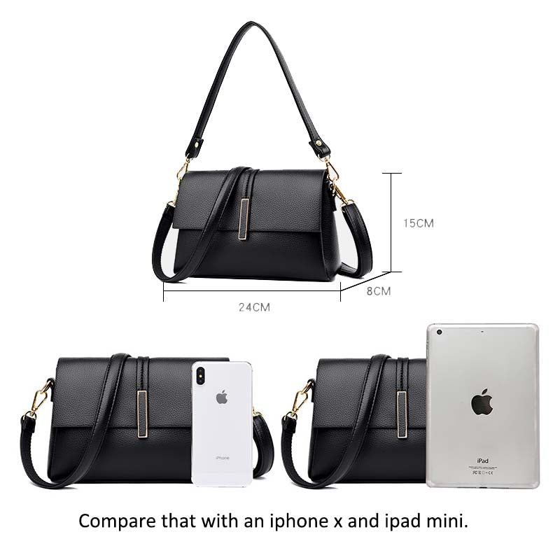 Soft Leather Crossbody Bag
