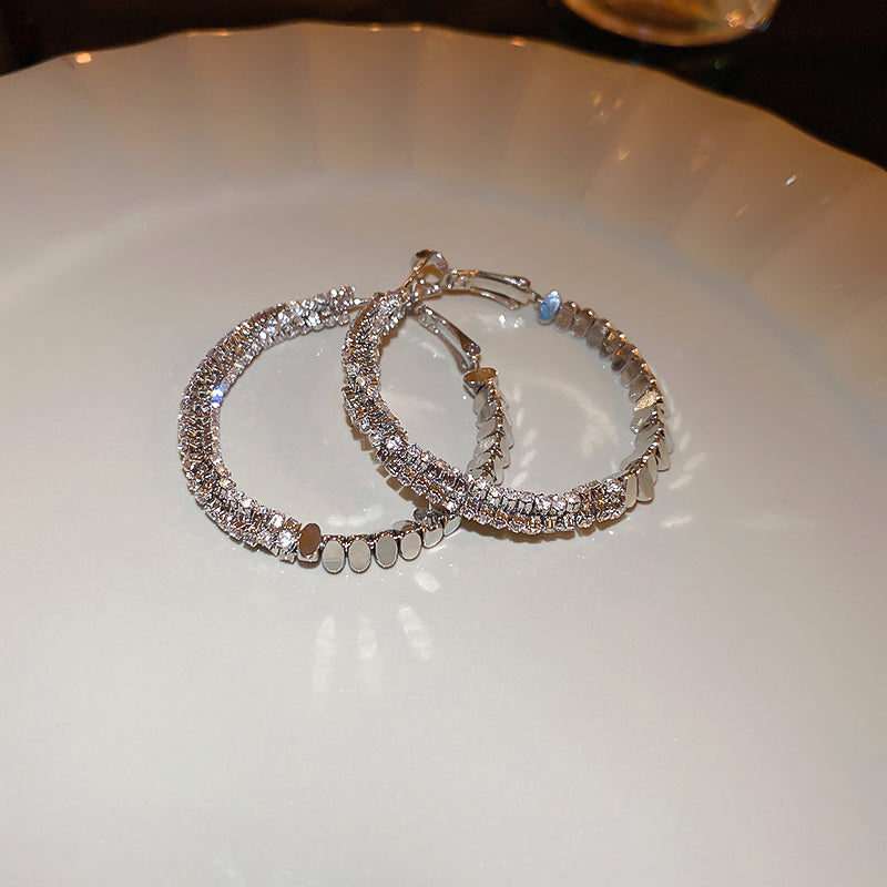 Adiffu Fancy Round Earrings