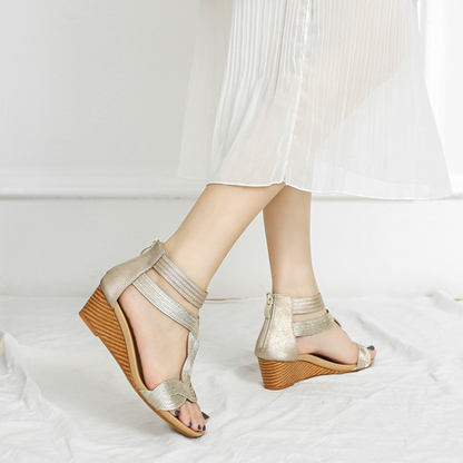 Stylish Women's Wedge Sandals Roman Shoes