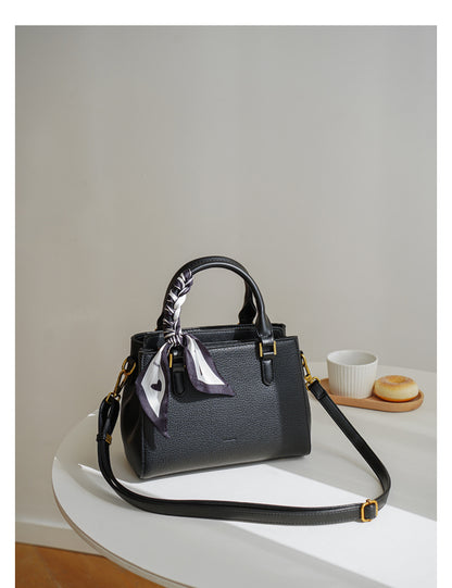 Pebbled Leather Crossbody Bag For Women