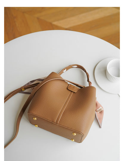 Adiffu Beige/Deep Yellow/Black Crossbody Bag And Handbag