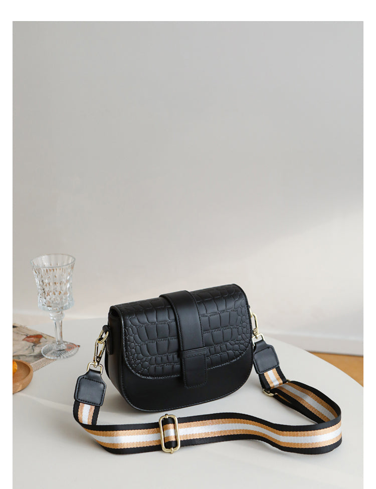 Trendy Saddle Crossbody Bag