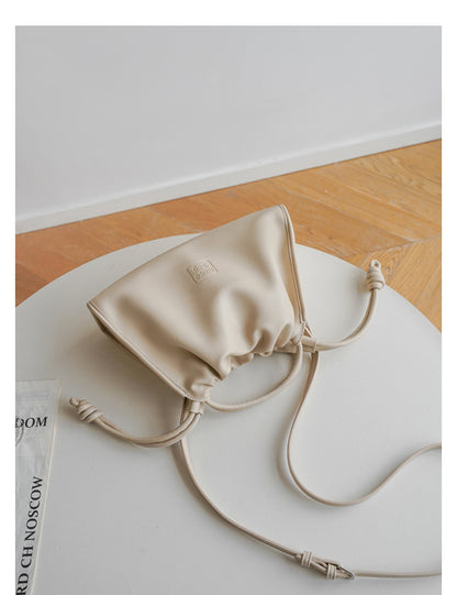 Soft Leather French Crossbody Bag