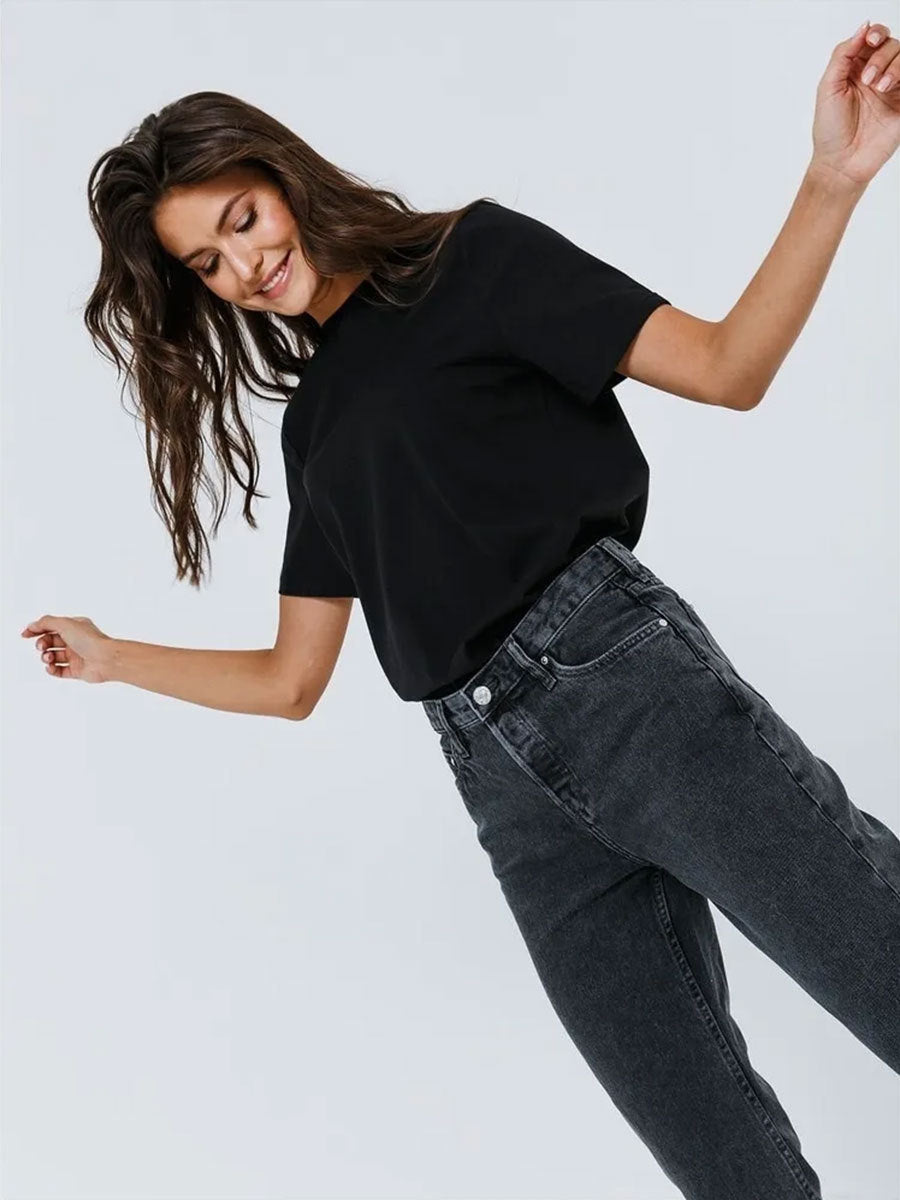 Adiffu Fashion Casual Crew Neck Short-sleeved T-shirt