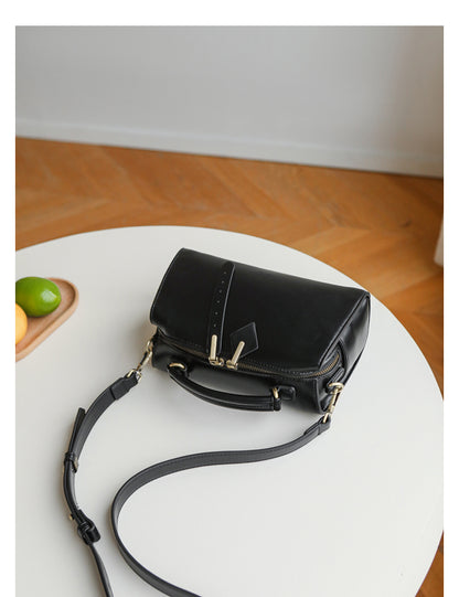 Soft Leather Pillow Bag For Women
