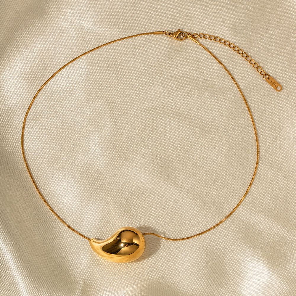 Adiffu Chubby Drop Pendant Necklace
