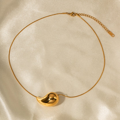 Adiffu Chubby Drop Pendant Necklace