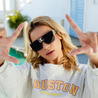Adiffu Frameless One-piece Sunglasses