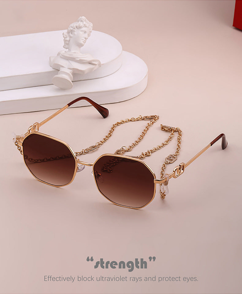 Adiffu Irregular Sunglasses
