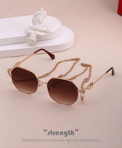 Adiffu Irregular Sunglasses