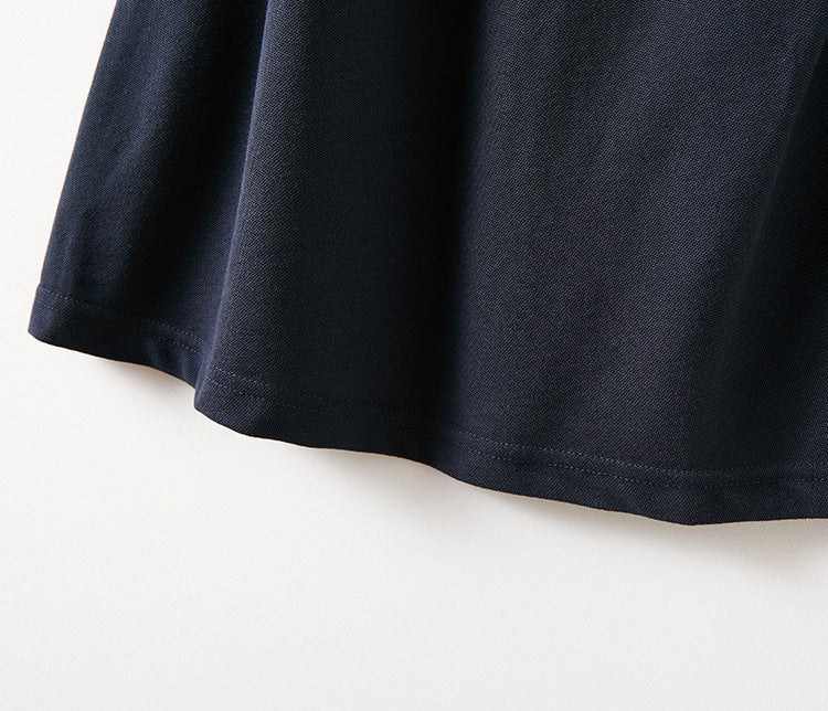 Adiffu Elegant and Comfortable Side Waist Pleated Design Dress
