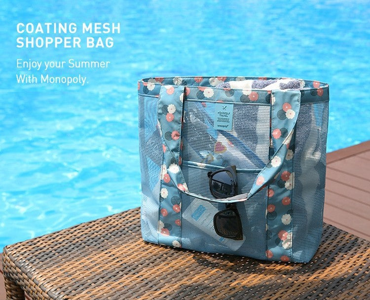 Adiffu Outdoor Travel storage Bag Large Capacity Beach Net Bag Clothes Storage Bag