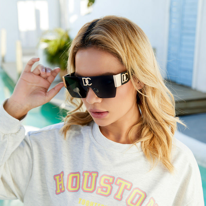 Adiffu Frameless One-piece Sunglasses