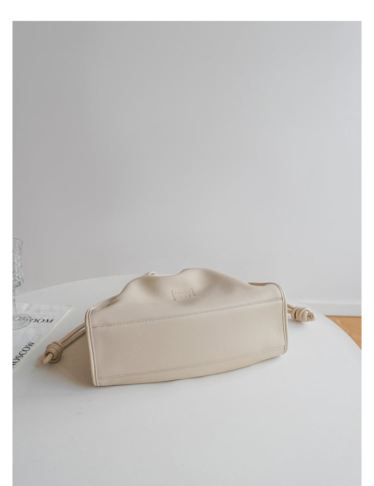 Soft Leather French Crossbody Bag