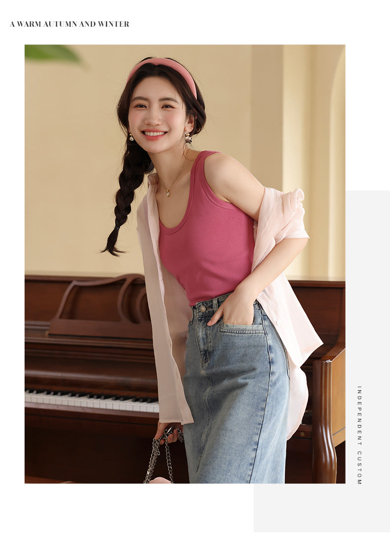 Small Solid Colored Tank Top