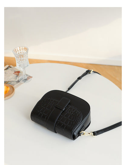 Trendy Saddle Crossbody Bag