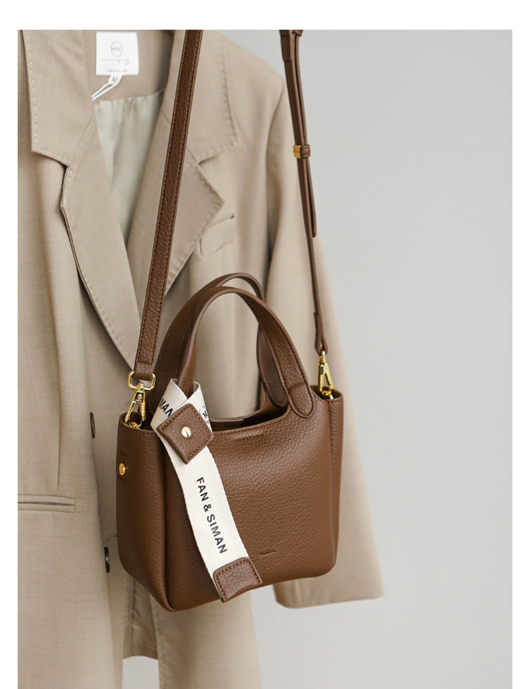 Adiffu Basket Shoulder Crossbody Bag For Women