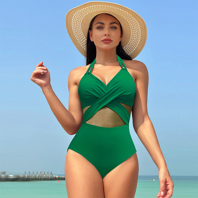 Adiffu Modern Stylish One-piece Swimsuit For Lady