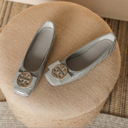 Adiffu Comfortable Soft Sole Soft Leather Flats