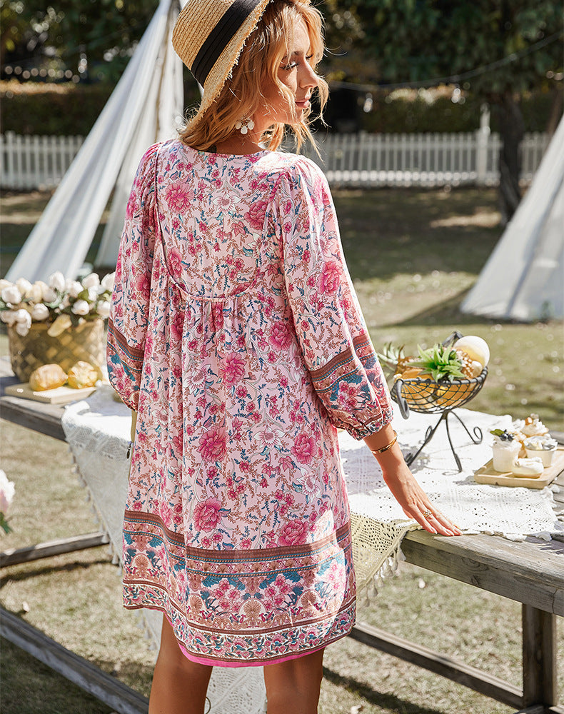 Adiffu Casual Holiday Dress