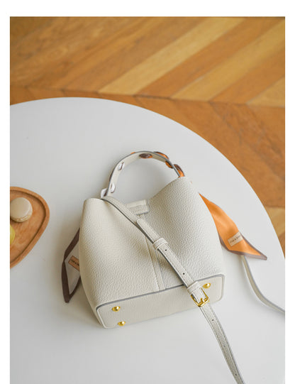 Adiffu Beige/Deep Yellow/Black Crossbody Bag And Handbag