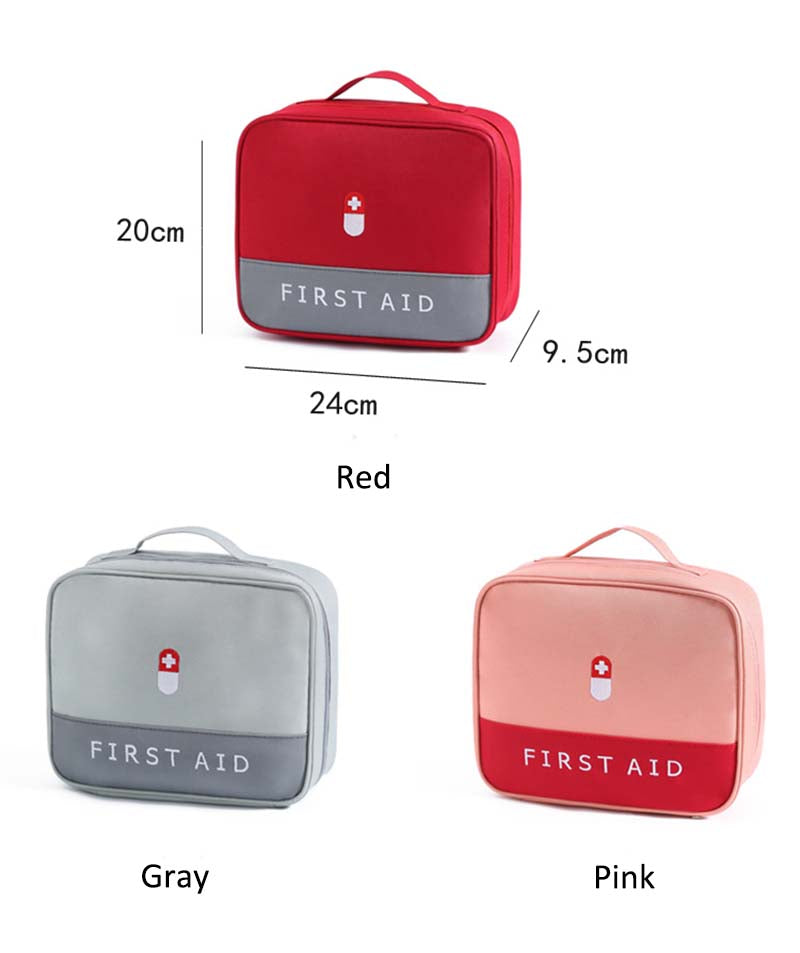 Adiffu Home First Aid Kit Portable Outdoor Travel Medicine Kit