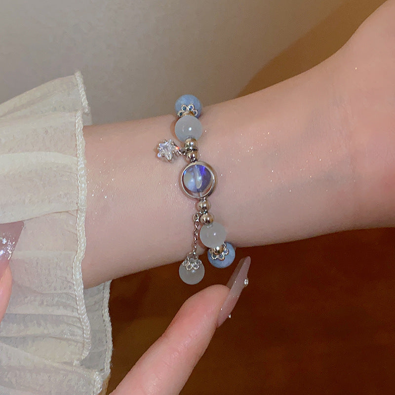 Adiffu Stylish Minimalist Beaded Bracelet