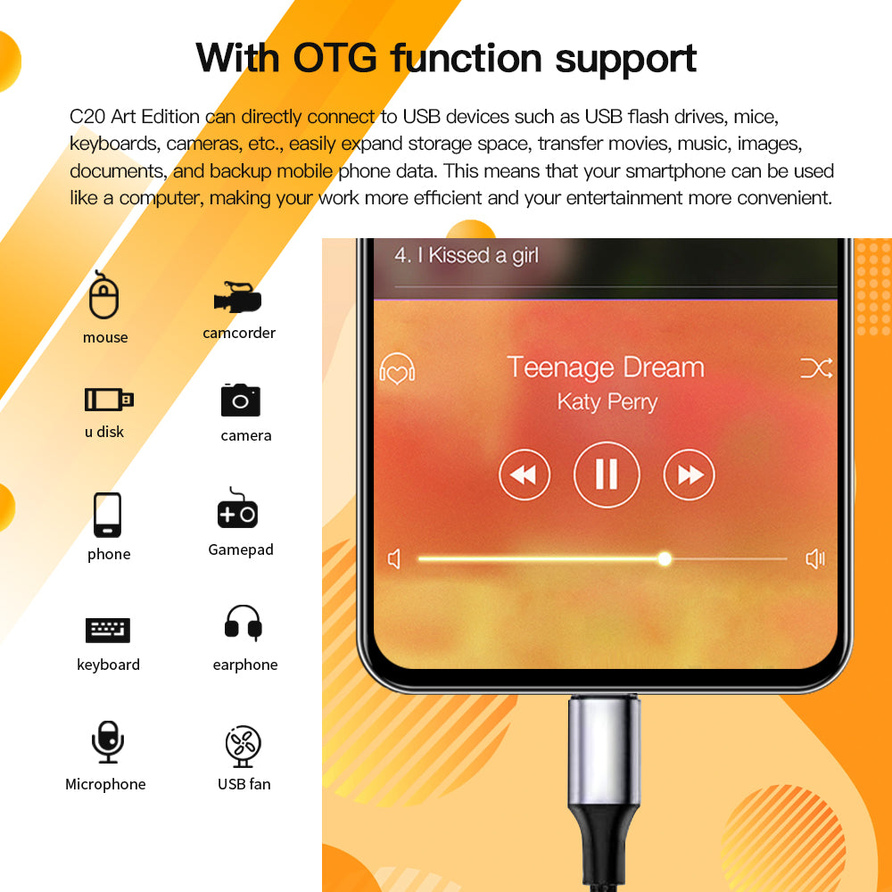 2024 New C20 Art Edition Smartphone 4G Network HD Screen 3+32GB Intelligent Mobile Phone