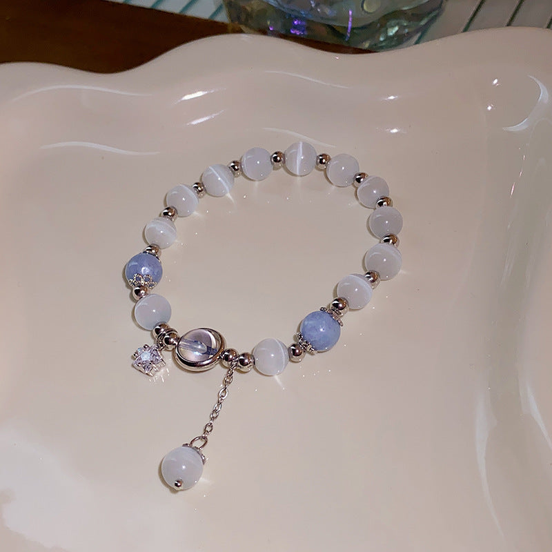 Adiffu Stylish Minimalist Beaded Bracelet