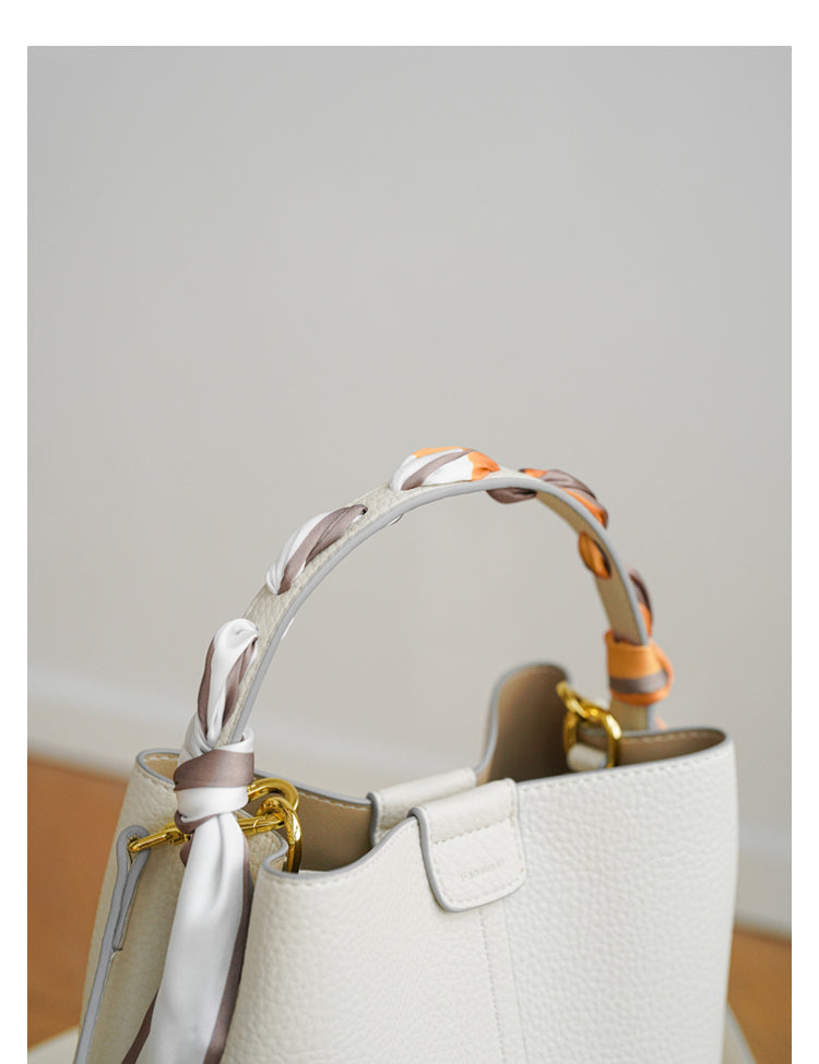 Adiffu Beige/Deep Yellow/Black Crossbody Bag And Handbag