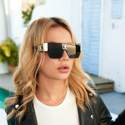 Adiffu Frameless One-piece Sunglasses